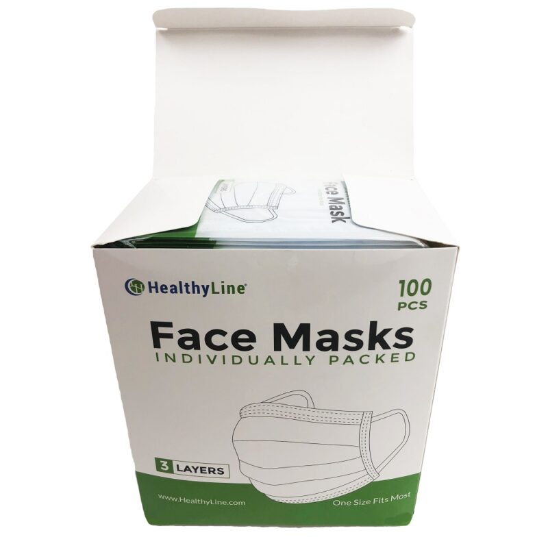 
                  
                    Three Layers Blue Mask/Five Layers White Face Mask Individually Packed (Pack of 100 Pcs)
                  
                