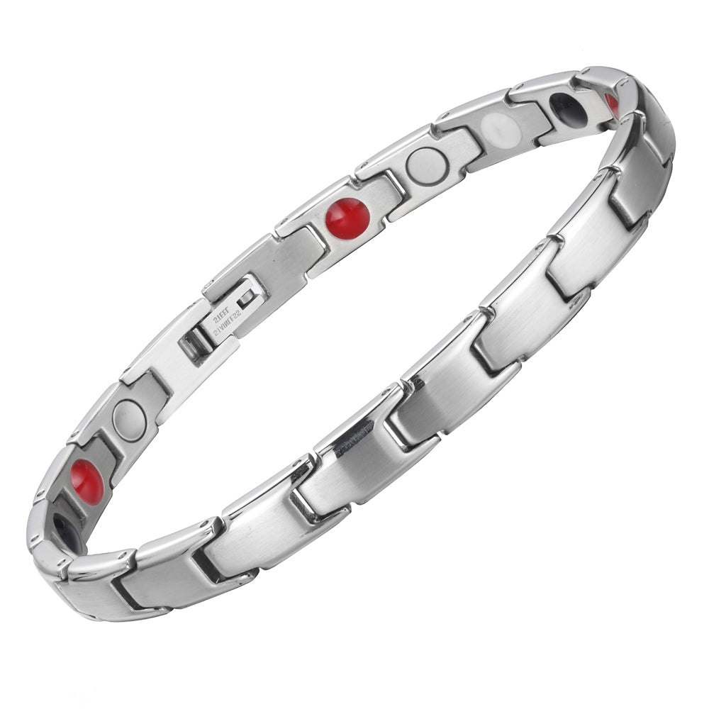 
                  
                    Non-irritating energy bracelet made of high-quality stainless steel 316
                  
                