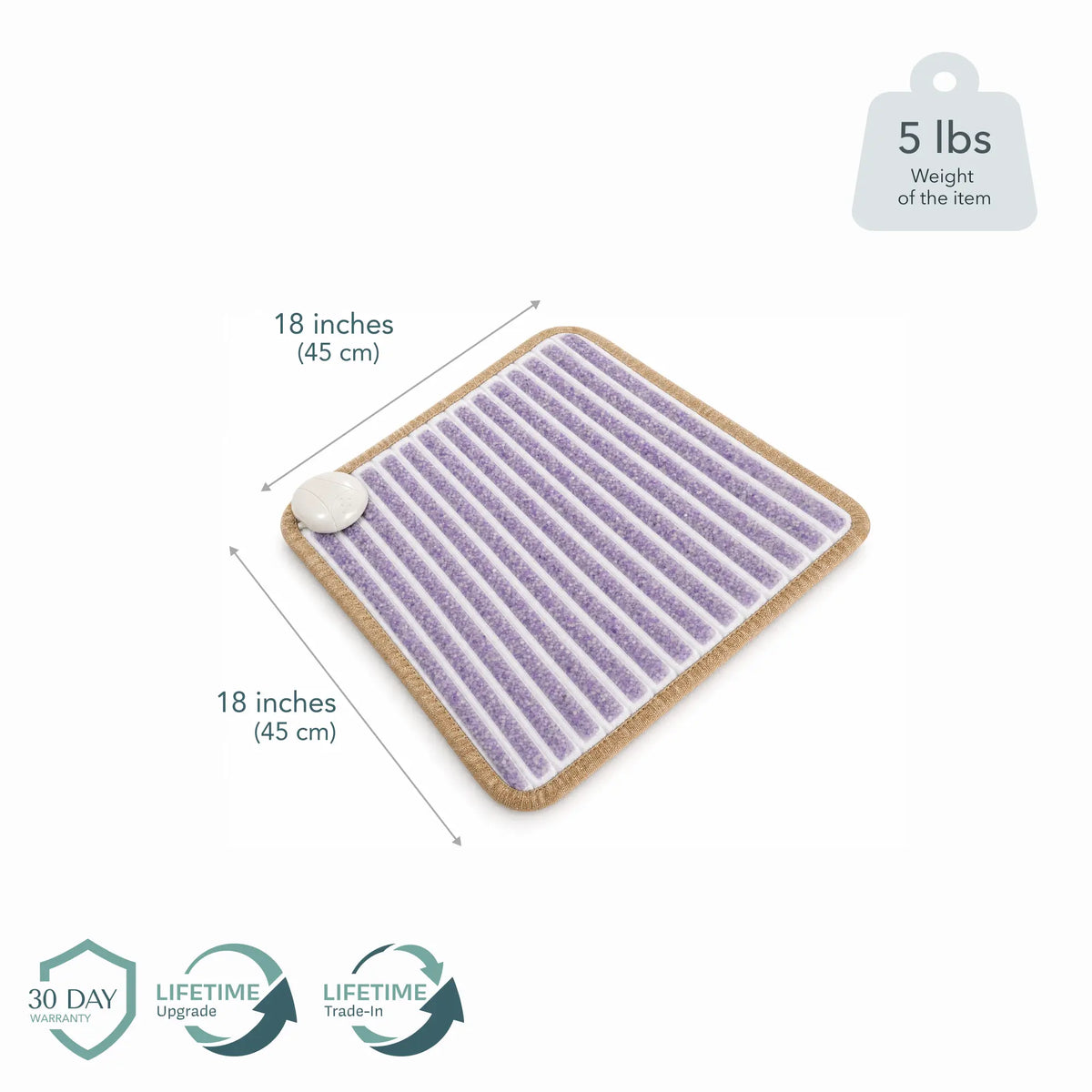 American Choice 1818 mat 18x18 in. (45x45 cm), 5 lbs. 30-Day Warranty, Lifetime Upgrade, Lifetime Trade-In
