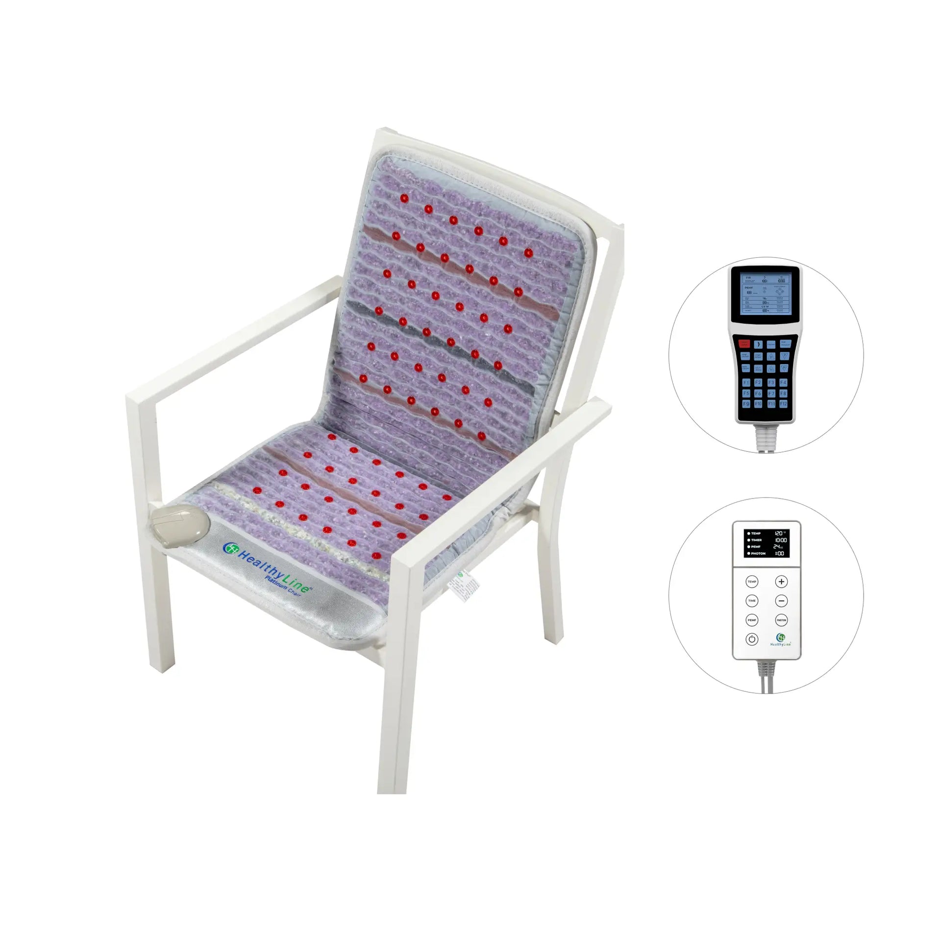 PEMF Mat with Red Light | Jet Series Infrared Heating Mats – HealthyLine