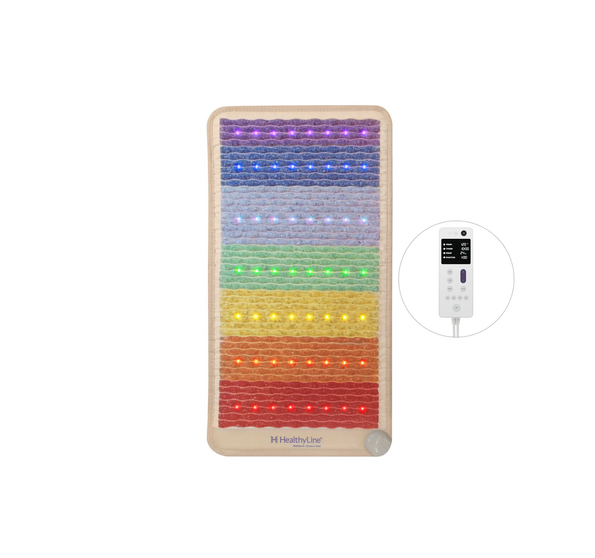 Led Infared Mat PEMF Mat with Red Light | Jet Series Infrared Heating Mats – HealthyLine