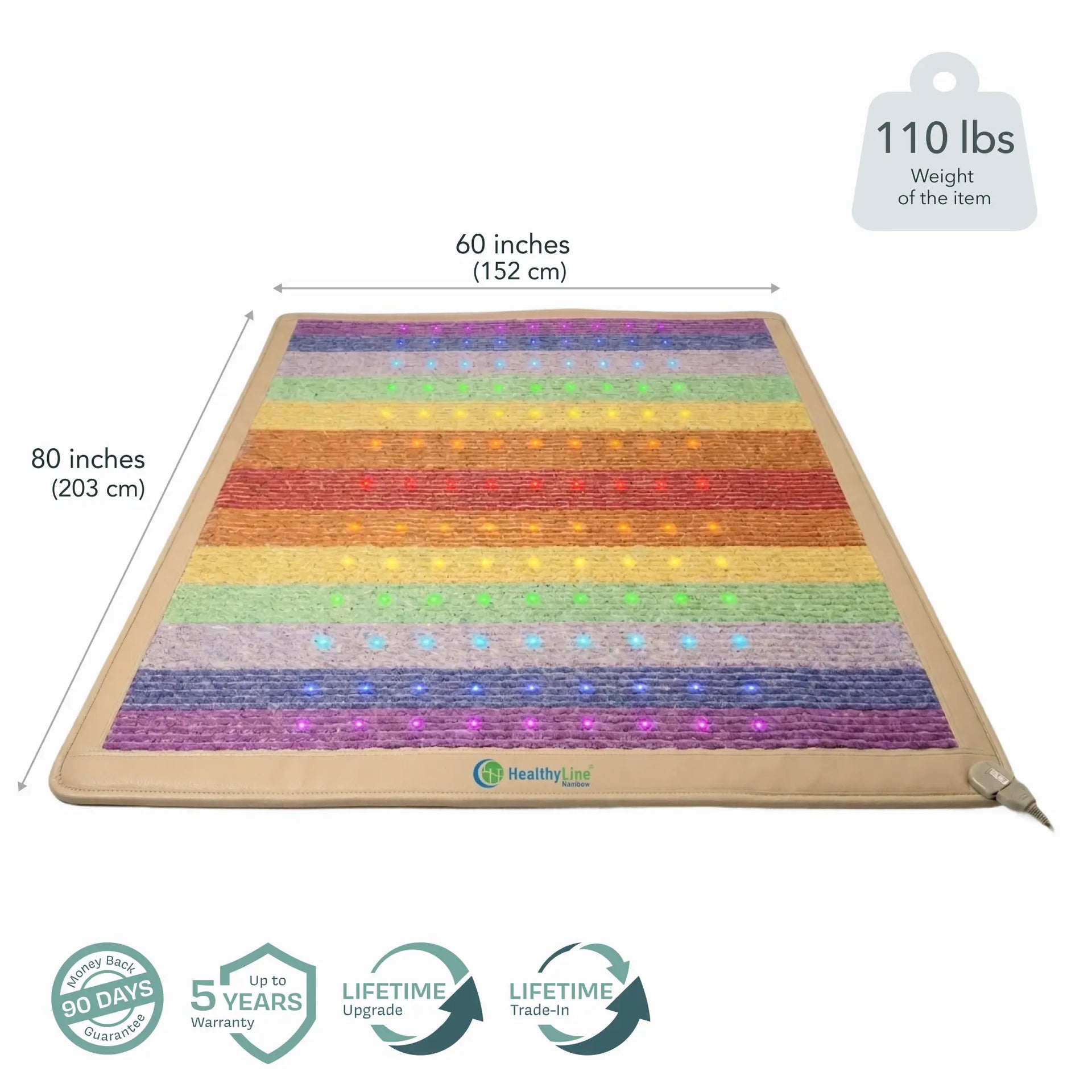 
                  
                    Rainbow Chakra Series | PEMF Far Infrared Heating Mats
                  
                