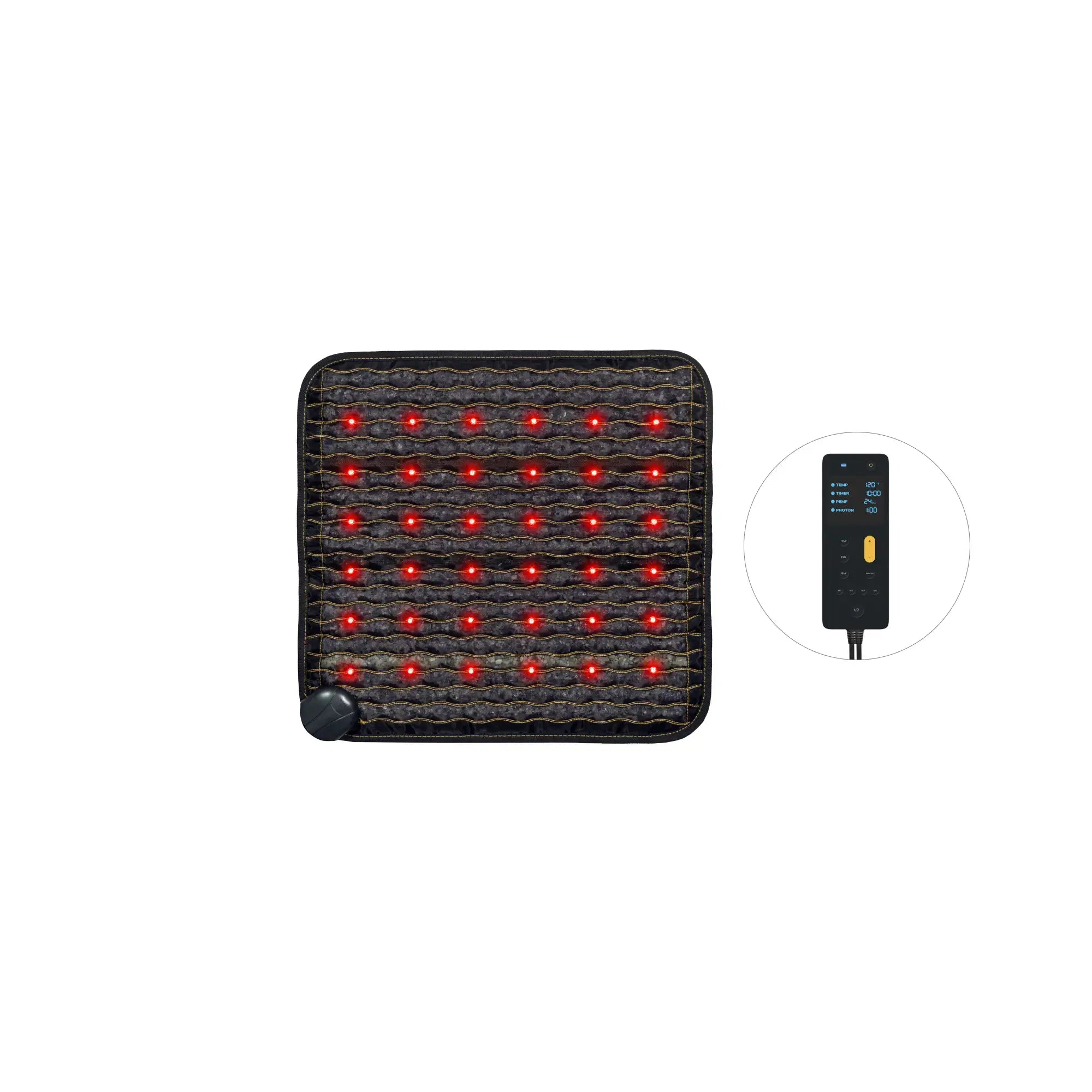 PEMF Mat with Red Light | Jet Series Infrared Heating Mats – HealthyLine