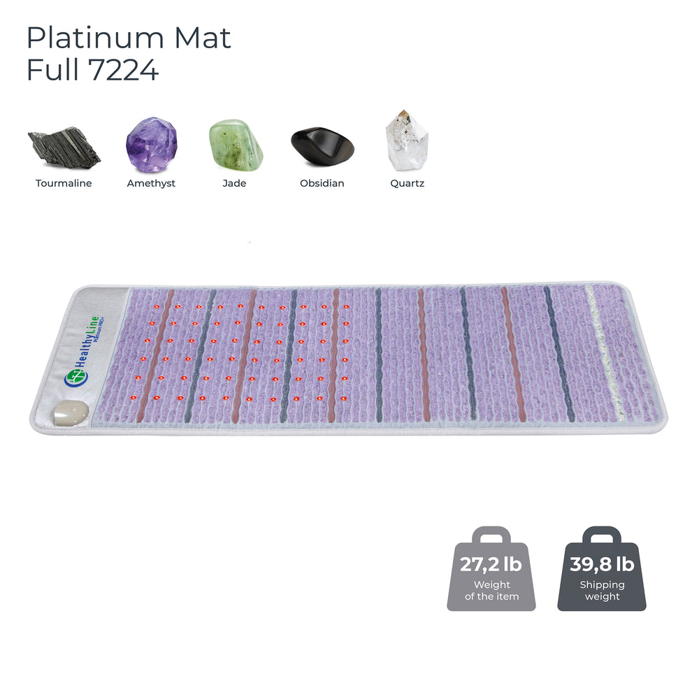 
                  
                    Platinum Mat™ Full 7224 Firm - Photon Advanced PEMF InfraMat Pro® with Velcro (Bottom part for 360 Wrap)
                  
                