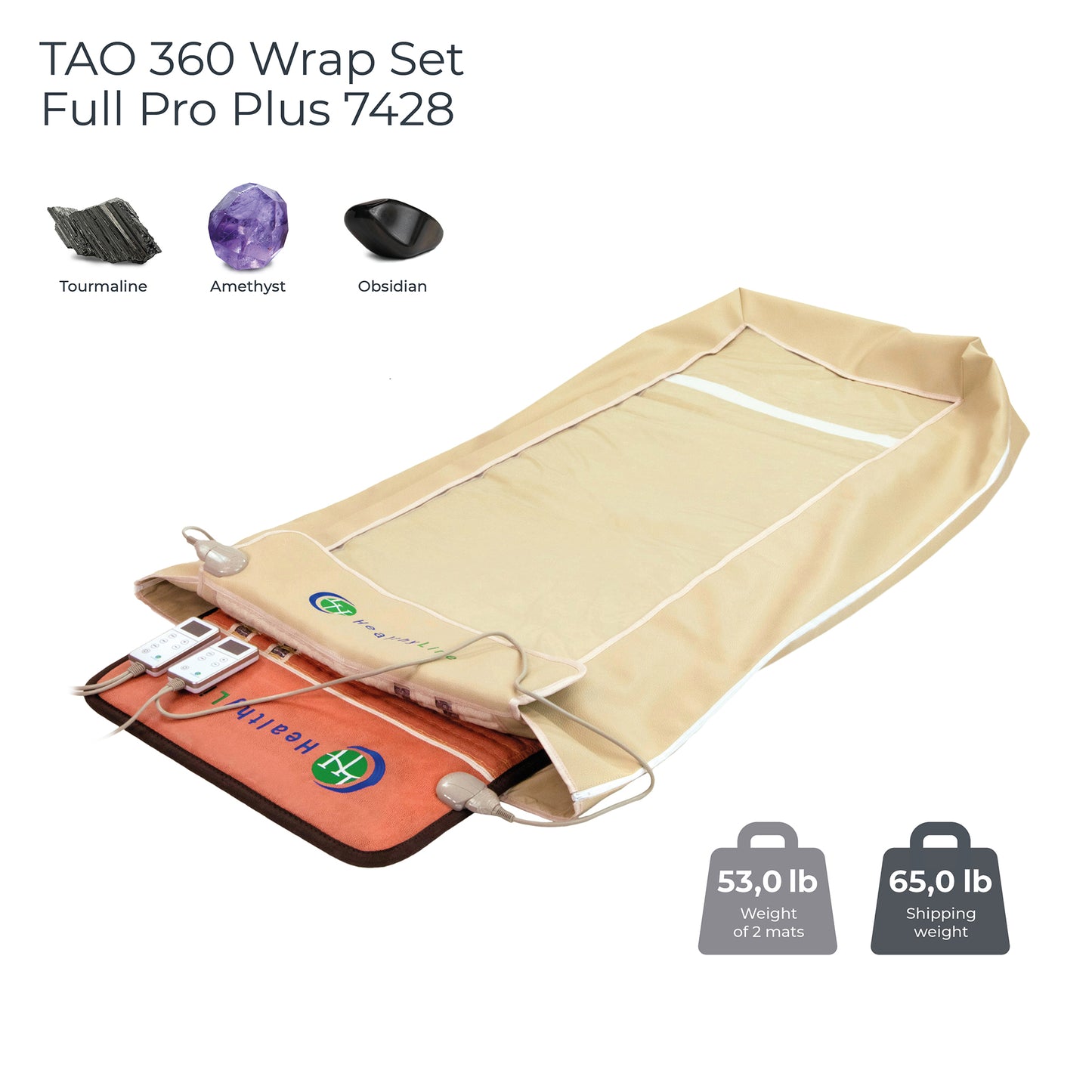 
                  
                    360 Wrap Set TAO & SOFT Full Pro PLUS 7428 | PEMF InfraMat Pro®
                  
                