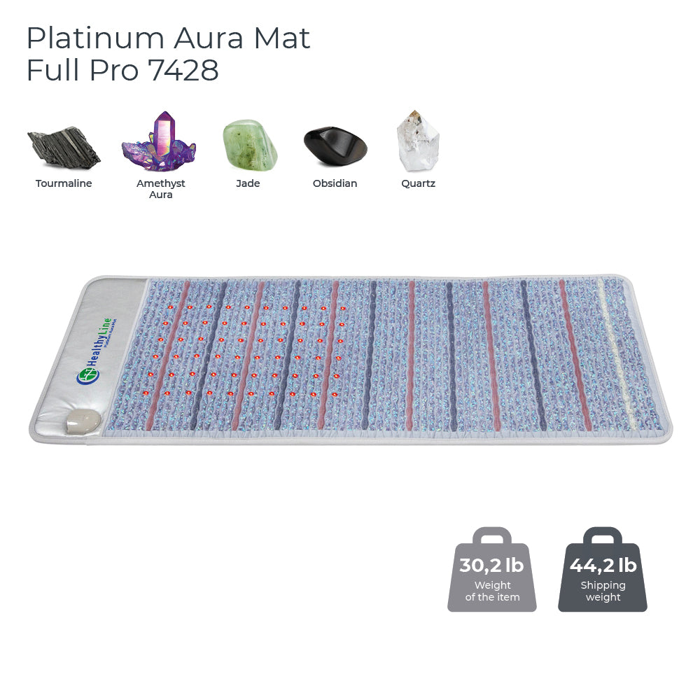 
                  
                    Platinum Aura Mat Full Pro PLUS 7428 Firm | Photon Advanced PEMF InfraMat Pro®
                  
                