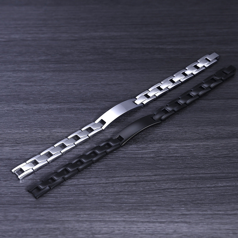 
                  
                    Stainless Steel Energy Bracelet for That Special Someone
                  
                