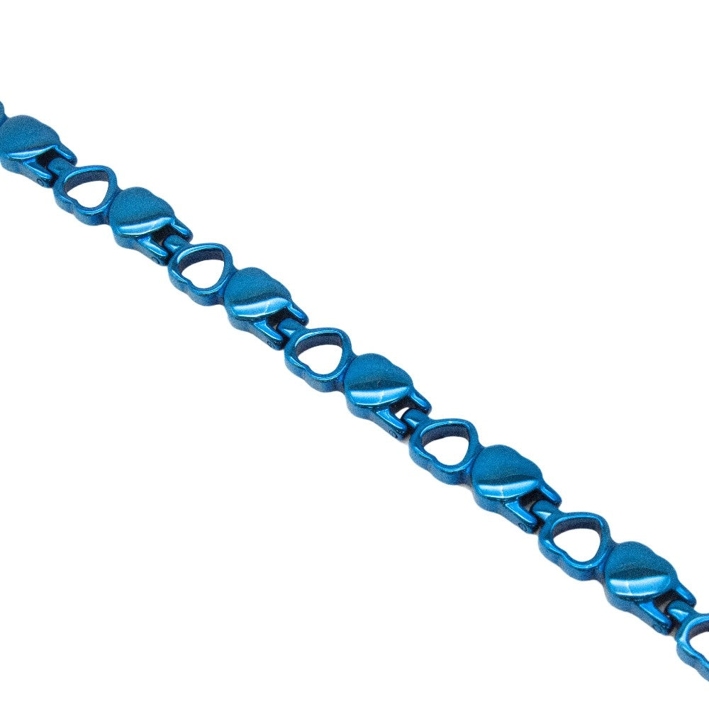 
                  
                    Stainless Steel Energy Bracelet 4-in-1. Blue Color. Model BR-S-149
                  
                