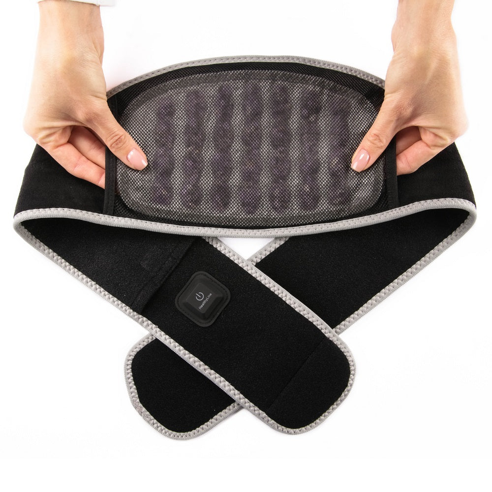 Portable Heated Gemstone Pad Belt Model  by HealthyLine 
