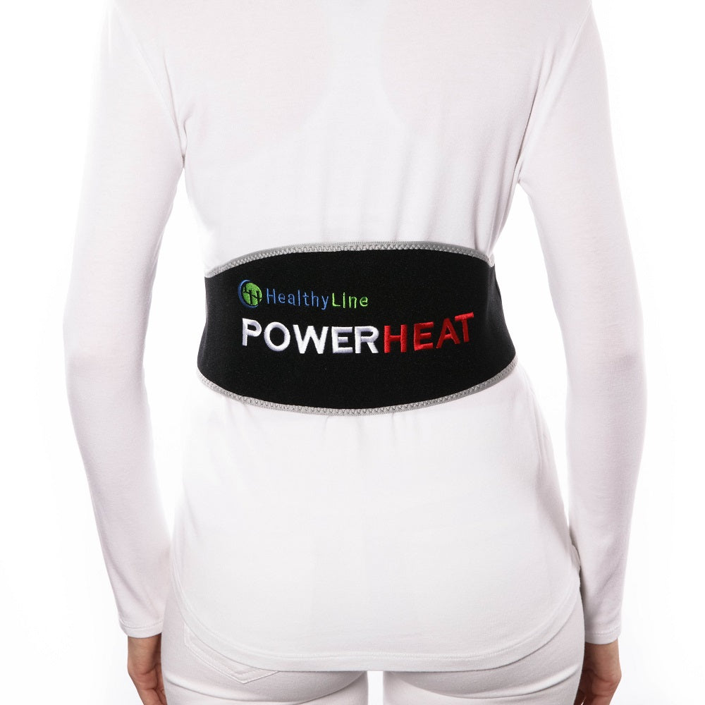 Portable Heated Gemstone Pad Belt Model  by HealthyLine 
