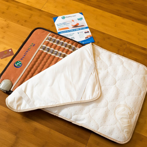 Waterproof Cotton-Padded Cover for 18 x 18 HealthyLine Mat