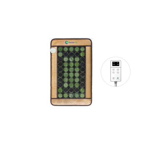 Jade Tourmaline Mesh Mat 3220 Soft Inframat Pro with LED controller