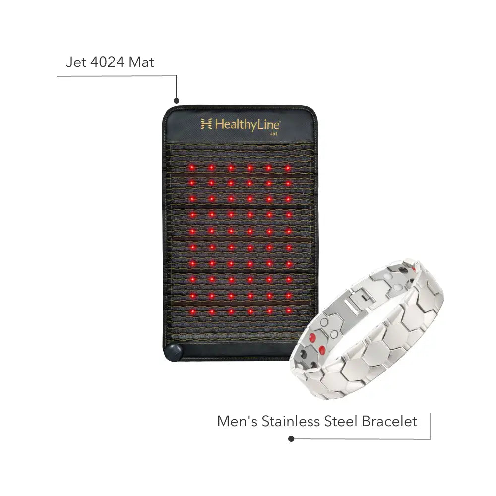 JET Mat® 4024 + FREE Men's Stainless Steel Bracelet