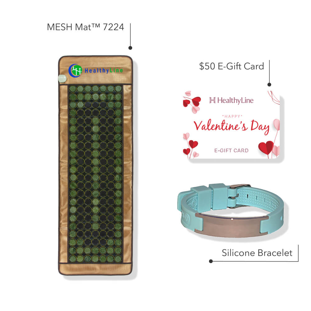 A unique and stylish Mesh JT Mat Valentine's Gift Set with E-Gift Card for Valentine's Day