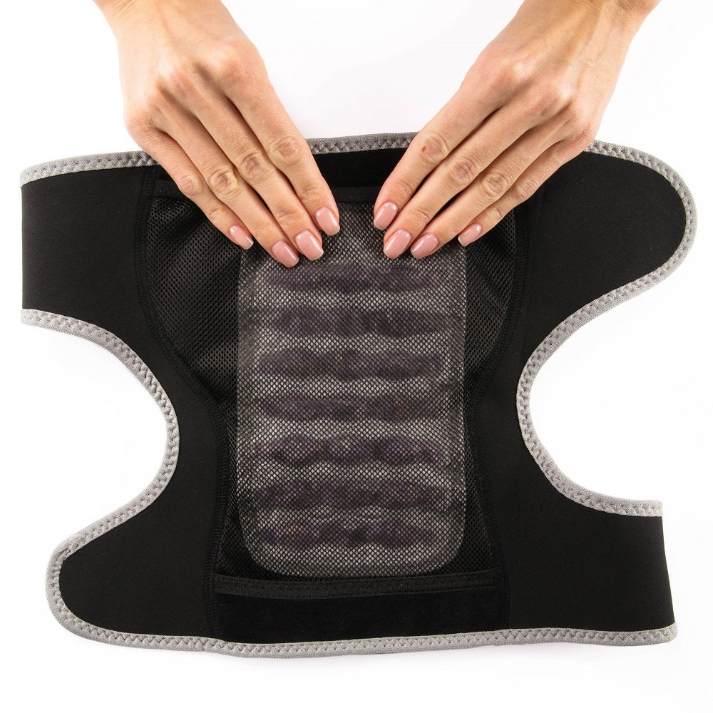 Portable Heated Gemstone Pad Knee Model  by HealthyLine 
