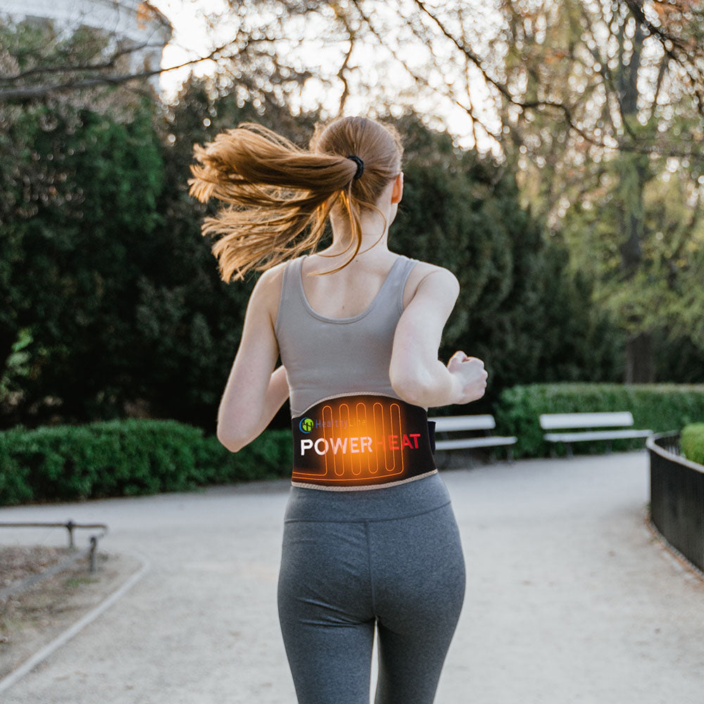 Portable Heated Gemstone Pad Belt Model  by HealthyLine 
