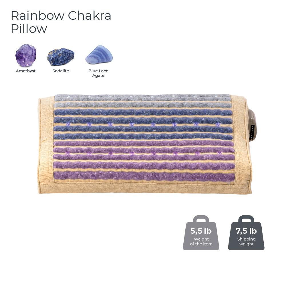 
                  
                    Rainbow Chakra Pillow
                  
                