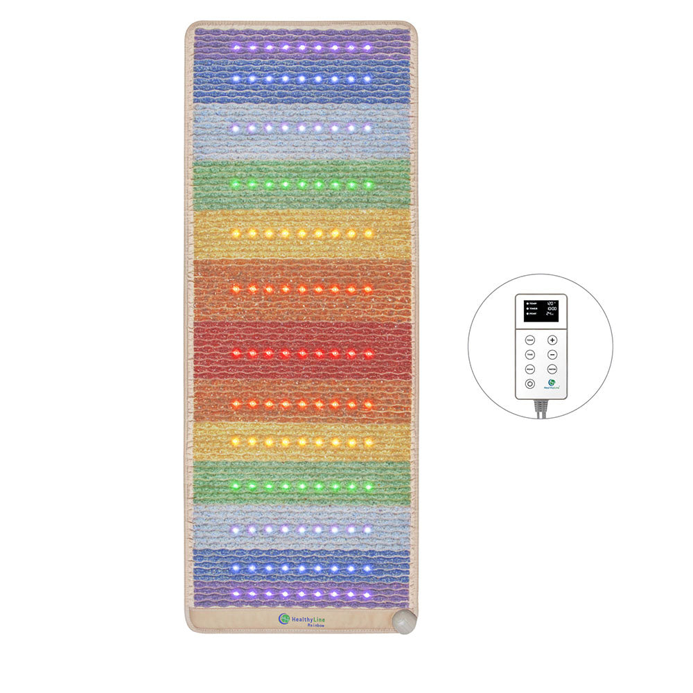 
                  
                    The Rainbow Chakra Series | PEMF Infrared Heating Mats
                  
                