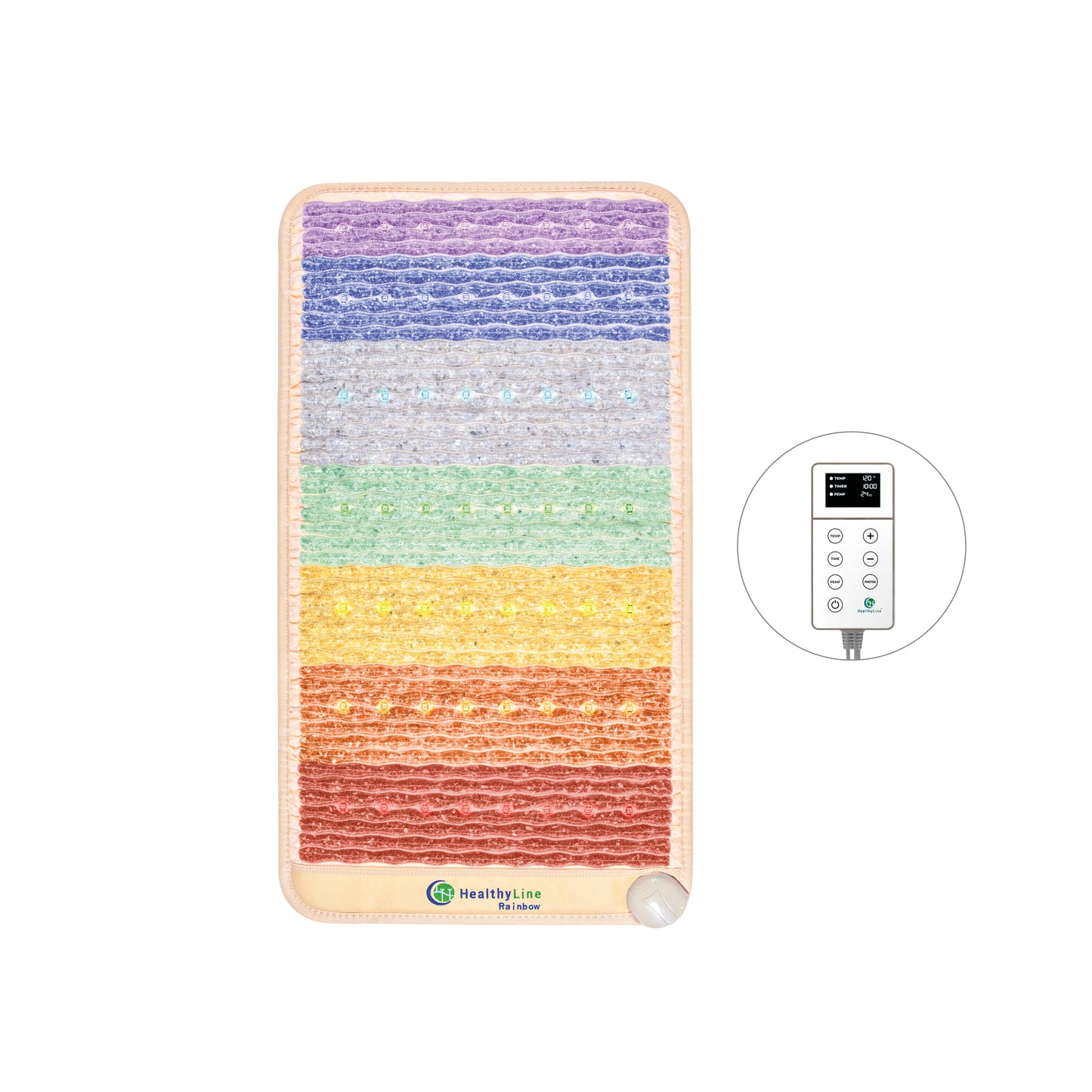 
                  
                    Rainbow Chakra Mat™ 3rd Edition Bundle
                  
                