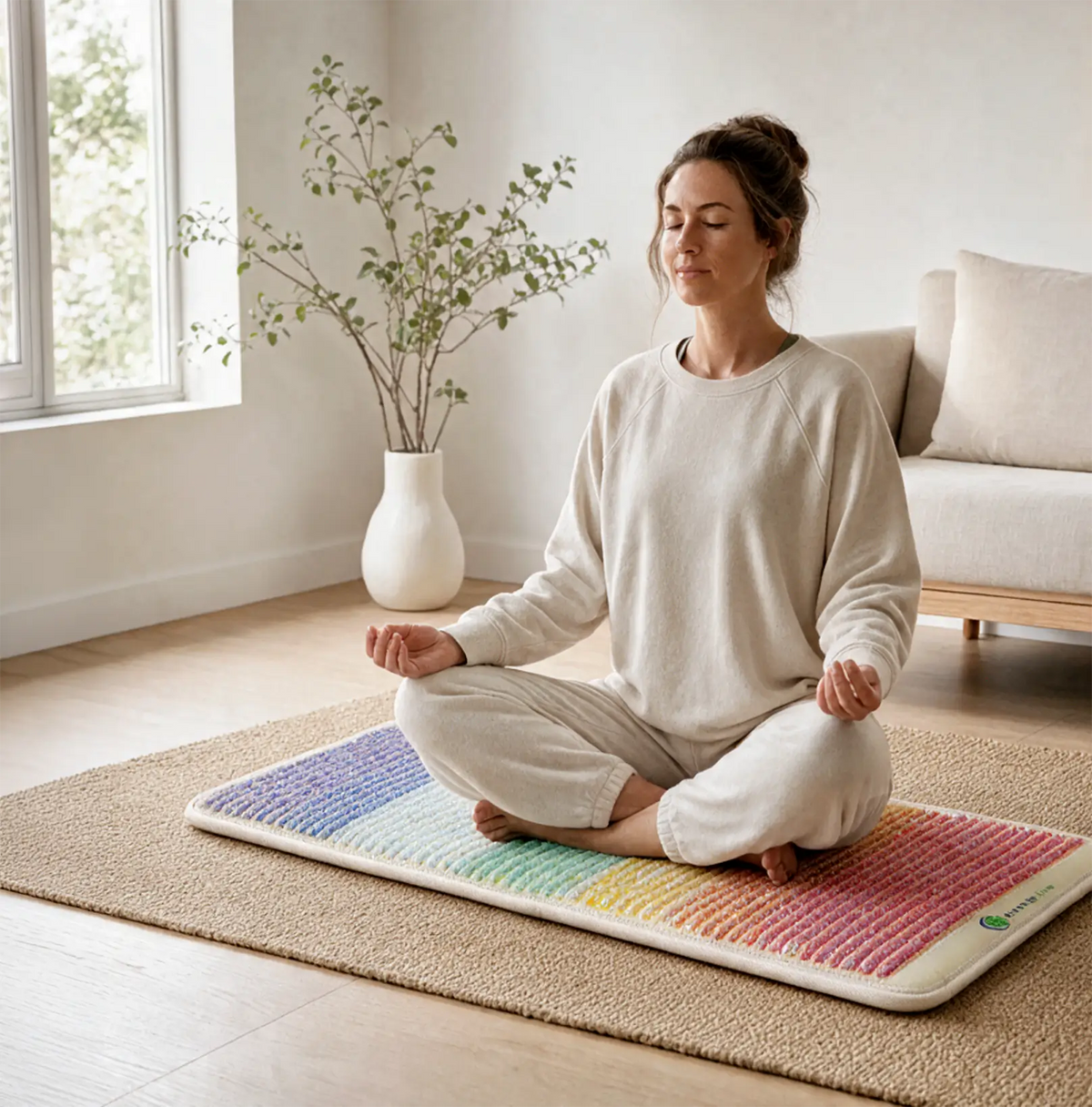 Rainbow Mat 40" x 20" PEMF Far Infrared Heating Mat