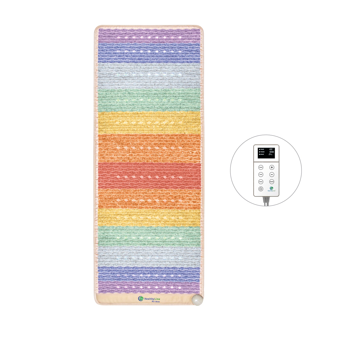 
                  
                    Rainbow Chakra Mat™ 3rd Edition Bundle
                  
                