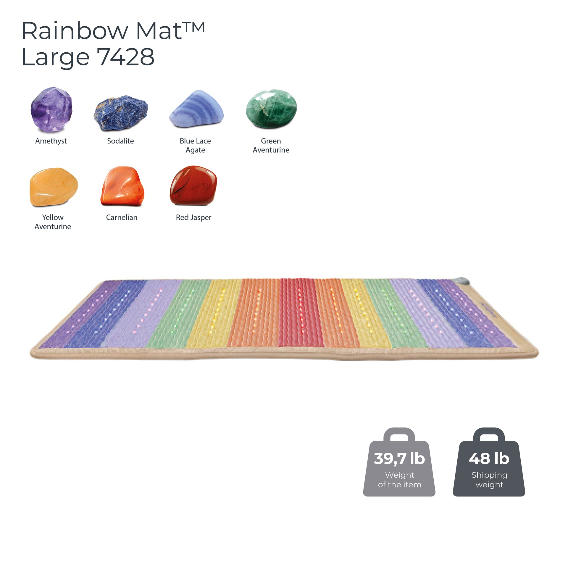 
                  
                    Rainbow Chakra Mat™ 7428 4th edition
                  
                