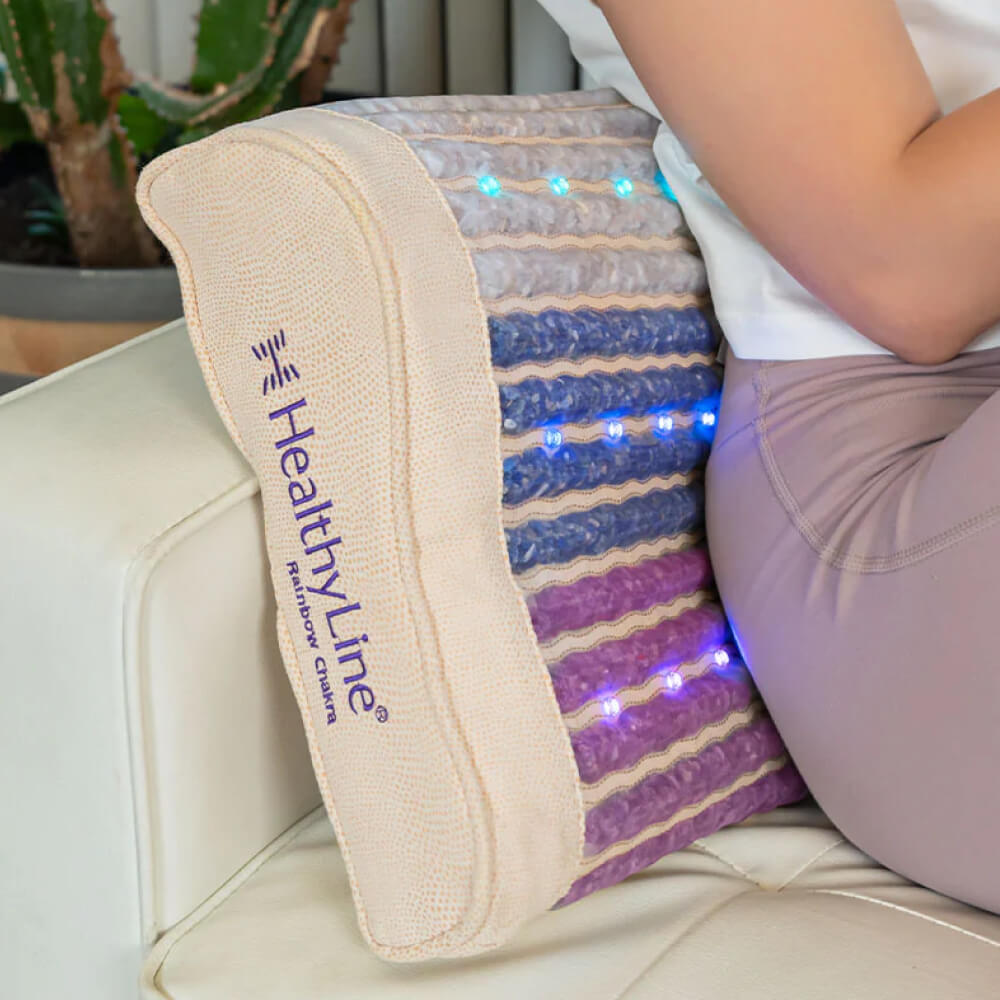 
                  
                    The Rainbow Chakra Series PEMF Infrared Heating Mats designed for relaxation and healing
                  
                