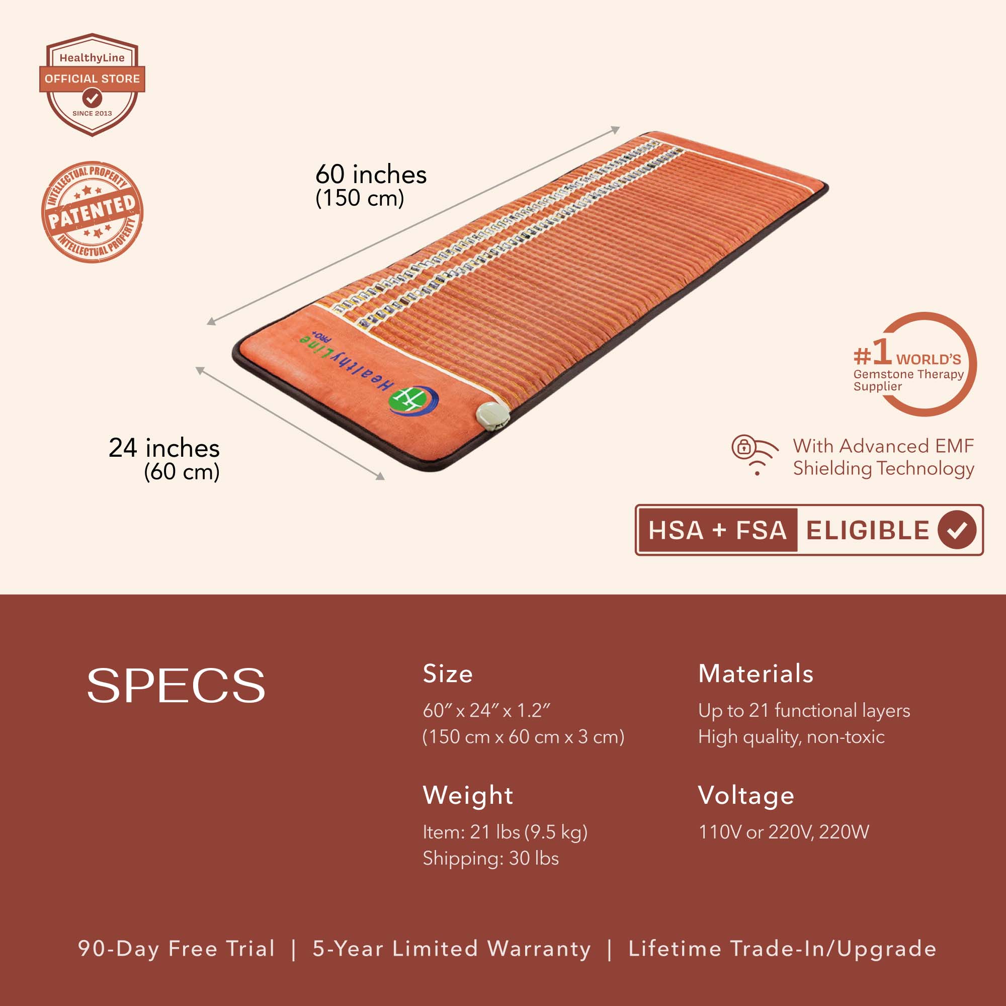 
                  
                    The TAO Series | PEMF Infrared Heating Mats
                  
                