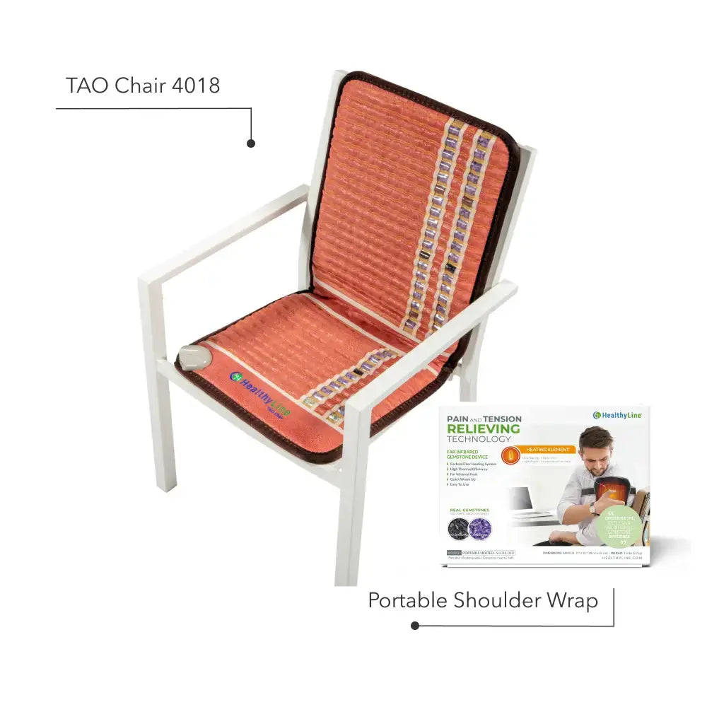 TAO-Mat® Chair 4018 + FREE Portable Shoulder Wrap
