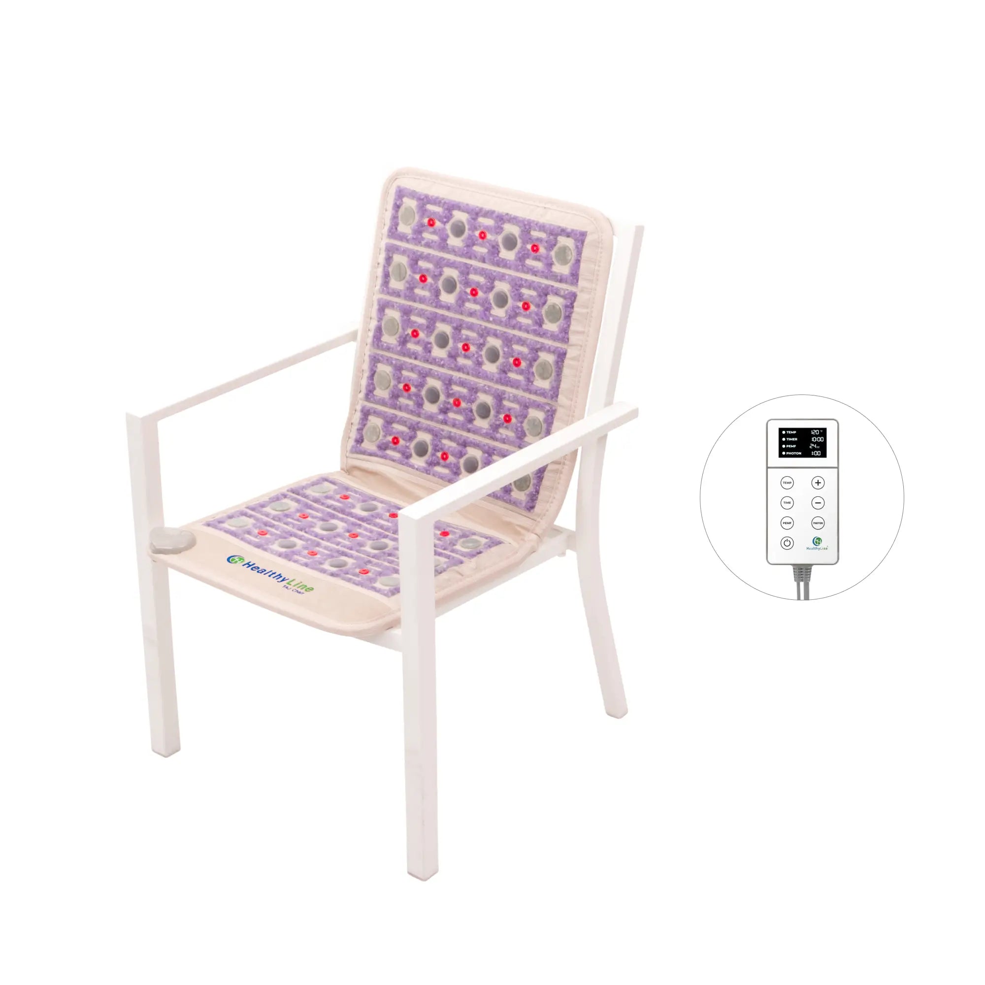 PEMF Mat with Red Light | Jet Series Infrared Heating Mats – HealthyLine