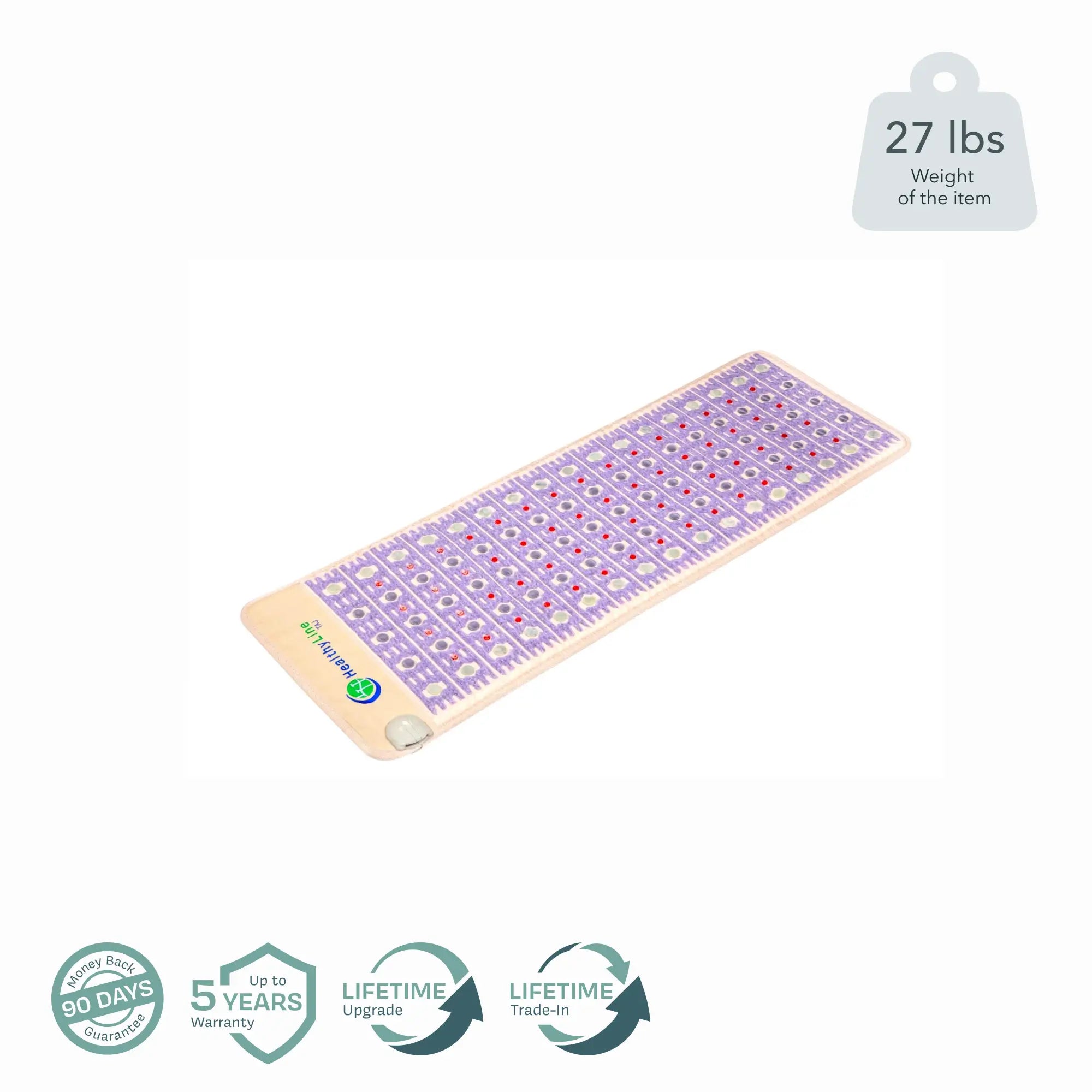 LYMPH・DIET リラクゼーションマット PEMF Infrared Heating Mat with Red Light | Taj Series from HealthyLine