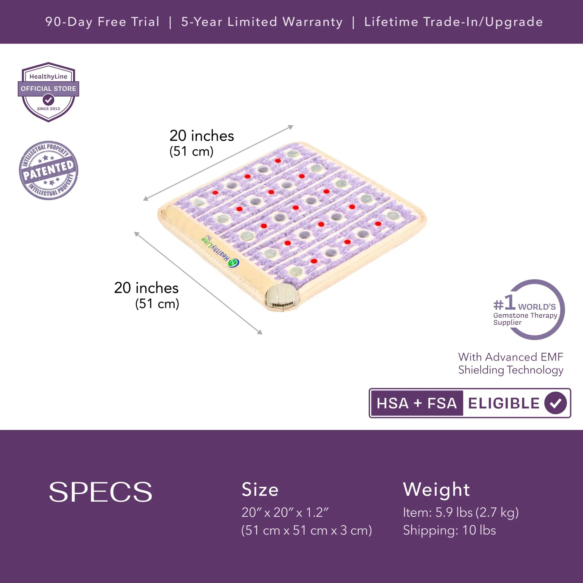 
                  
                    TAJ Series | PEMF Far Infrared Heating Mats
                  
                