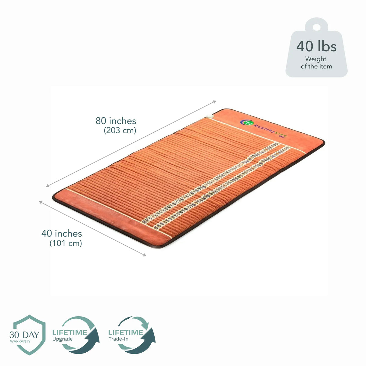 TAO 8040 80x40 in. (203x101 cm), 40 lbs. 30-Day Warranty, Lifetime Upgrade, Lifetime Trade-In
