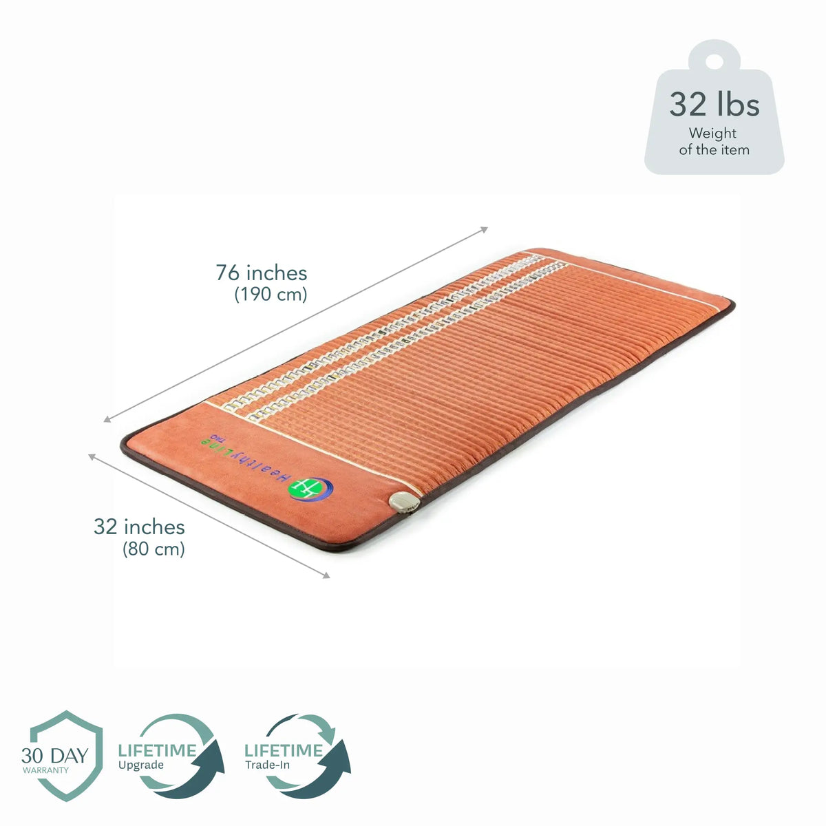 TAO Mat 76" x 32" PEMF Far Infrared Heating Mat
