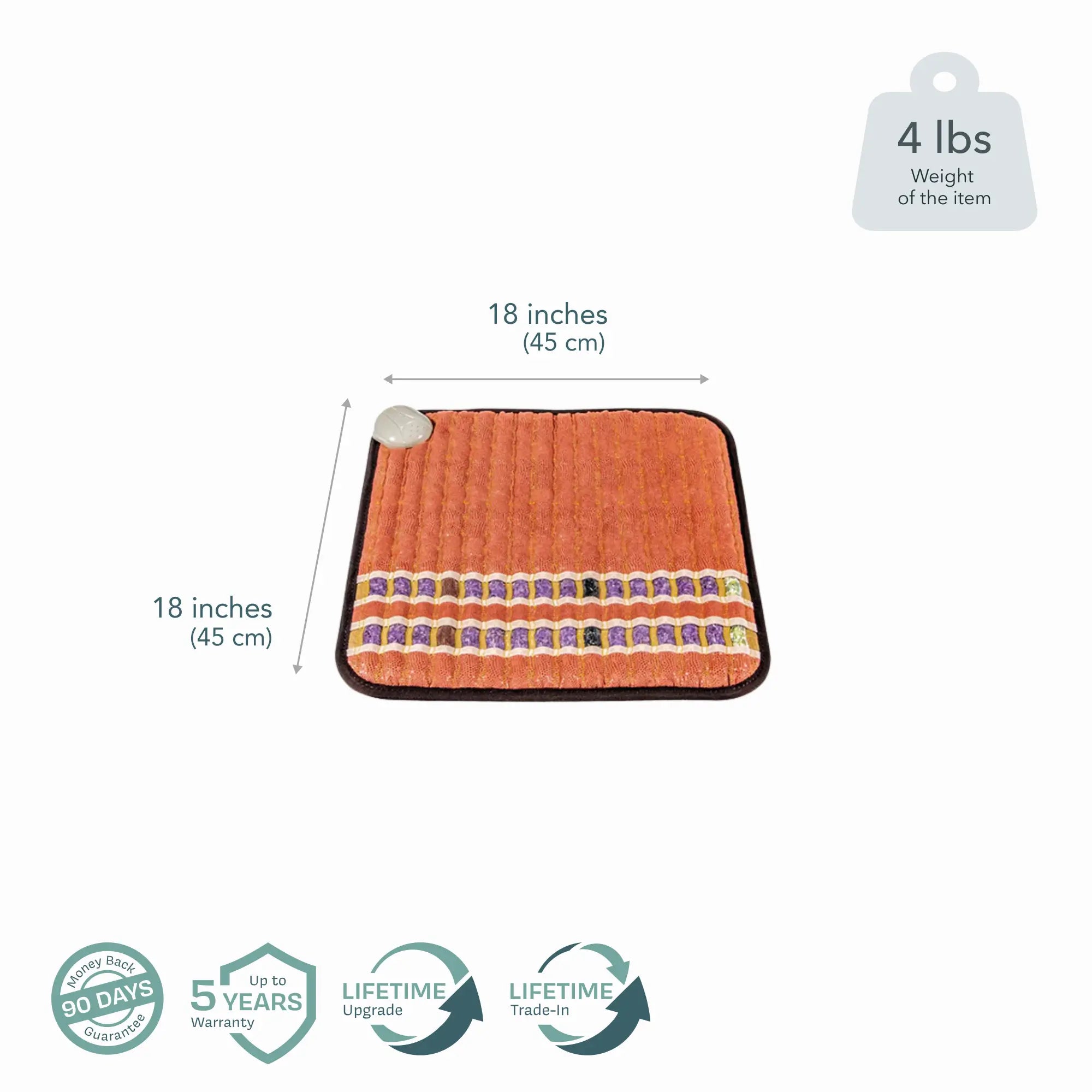 Amethyst Far Infrared Heating Pad 1818 – HealthyLine