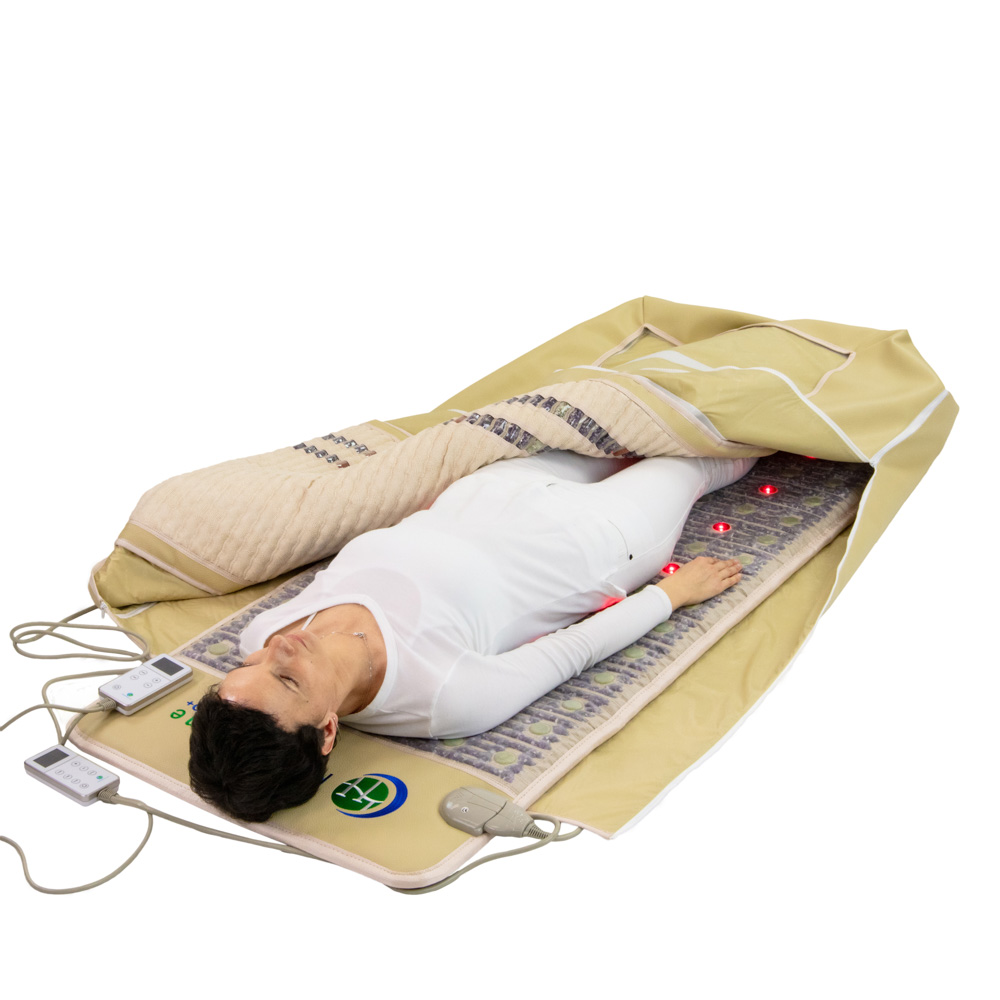 Picture of the HealthyLine 360 Wrap Set™ TAJ & SOFT Full 7224 - Photon PEMF InfraMat Pro® An all-encompassing 360° mat series you can climb directly into.