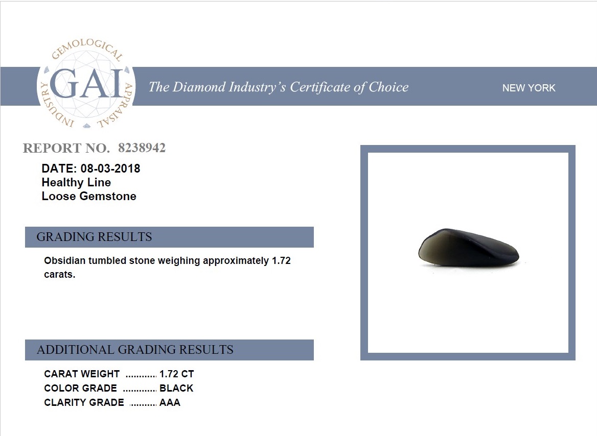 Obsidian Certificate
