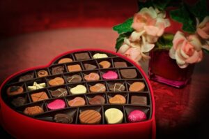 Valentine’s Day Box of Chocolates: valentine's day gift ideas